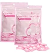 Classycoo Compressed Towel 200 PCS Mini Tablets Disposable Portable Face Towel Cotton Coin Tissue...