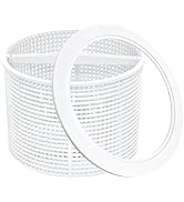 SPX1082CA Pool Skimmer Basket & SPX1082D Basket Support Ring Replacement for Hayward Swimming Poo...