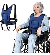 NIdreamCE Wheelchair Seatbelt Safety Harness for Dementia Patients Falling Out Prevention Wheelch...