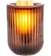 Scentsationals Wax Melt Warmer, for Scented Wax Melts - Bryn - Fragrance Warmer for Cubes and Tarts