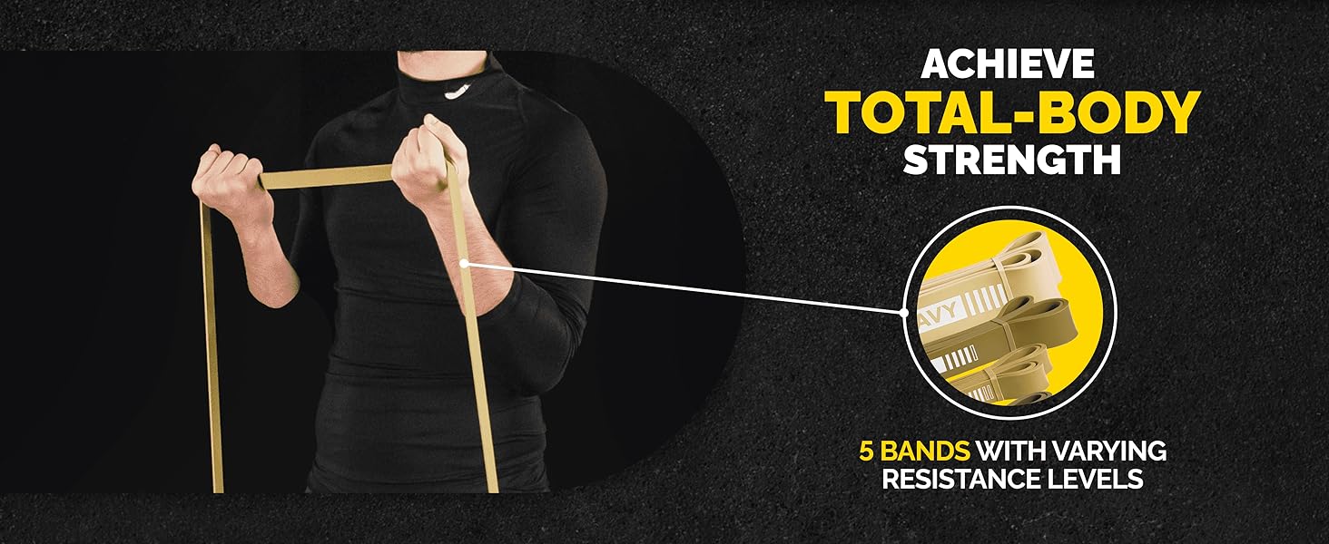 Benefits of Tribe Lifting Long Resistance Bands Set