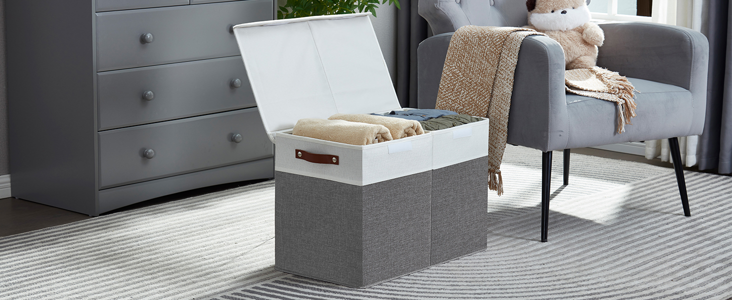 Fabric Large Toy Storage Bins