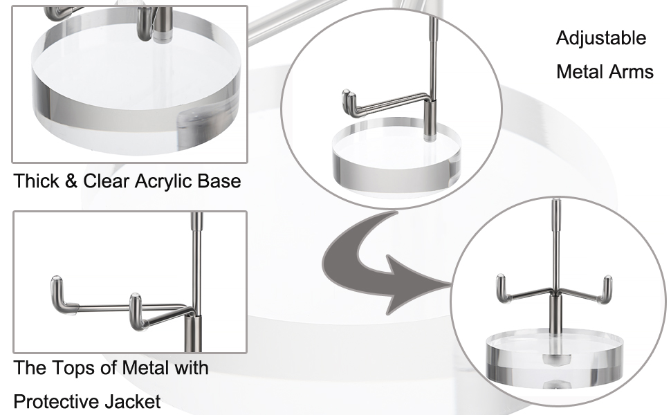 rock display stand holder