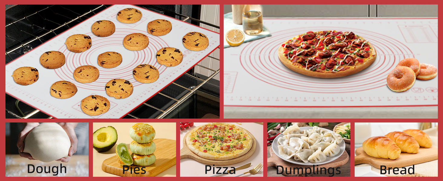 kneading mat silicone baking mat pastry mat rolling dough baking mats dough mat fondant mat