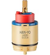Enhon Pressure Balance Ceramic Disc Cartridge Replacement for OP-340009, Faucet Cartridge Replace...
