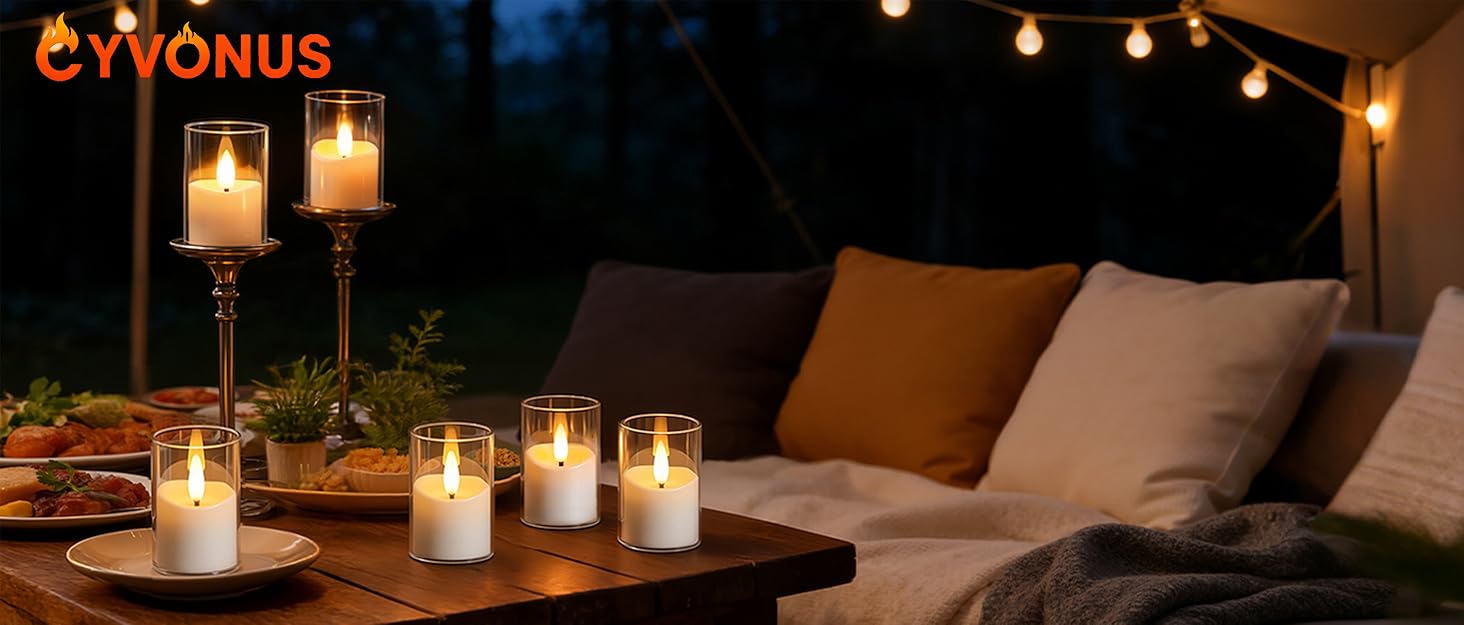 LED Tea Lights Candles