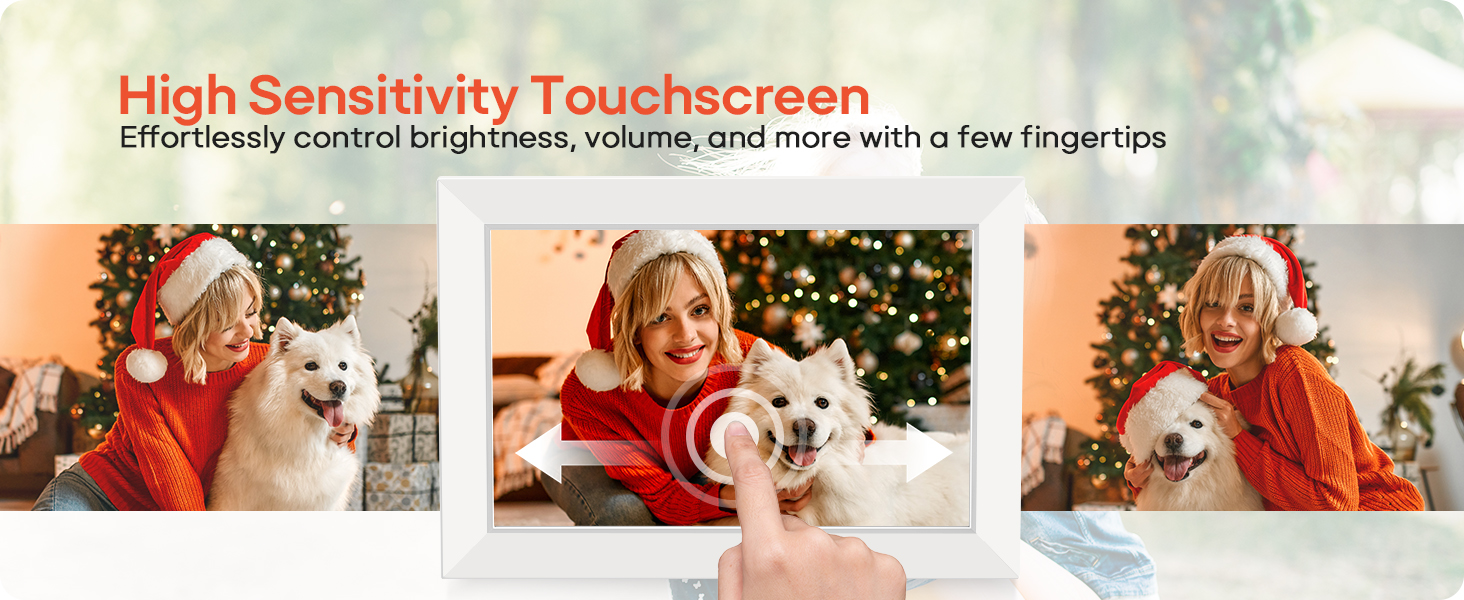 Miroir 10.1 Inch WiFi Digital Photo Frame frameo digital picture frame