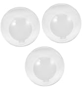 Uonlytech 3pcs Decorative Lamp Shades for Pendant and Ceiling Lamps Modern Warm Glass Shades
