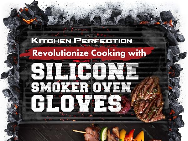 Silicone Smoker Oven Gloves