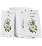 MYARO Scented Sachet House Air Freshener - 12 Pack Long Lasting Gardenia Fragrance Deodorizer for...