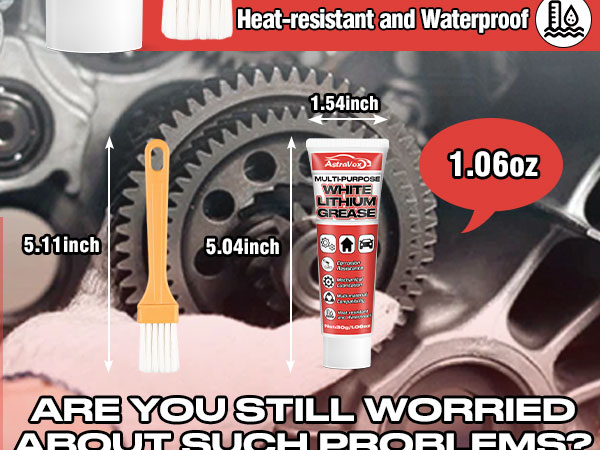 white lithium grease