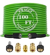 PWACCS Pressure Washer Hose for Power Washer – 3600 PSI Kink Resistant Pressure Washing Extension...