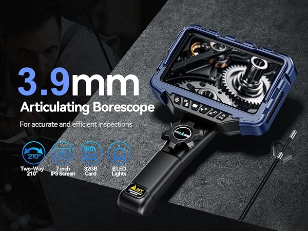 Endoscope Camera with Light