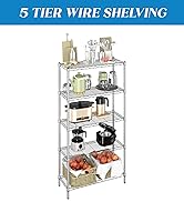 guanriver 5-tier 750lbs chrome 36"L*14"W*72H
