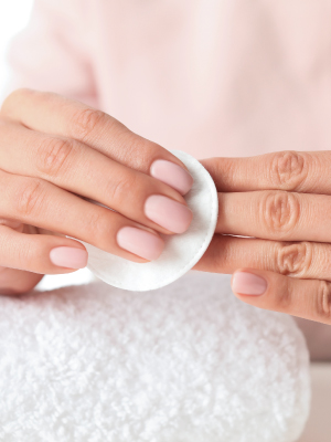 100% Pure Cotton Rounds for Face and Nails