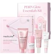 medicube PDRN Glow Essentials Kit, Mini Skincare Travel Set, 5-Step Routine