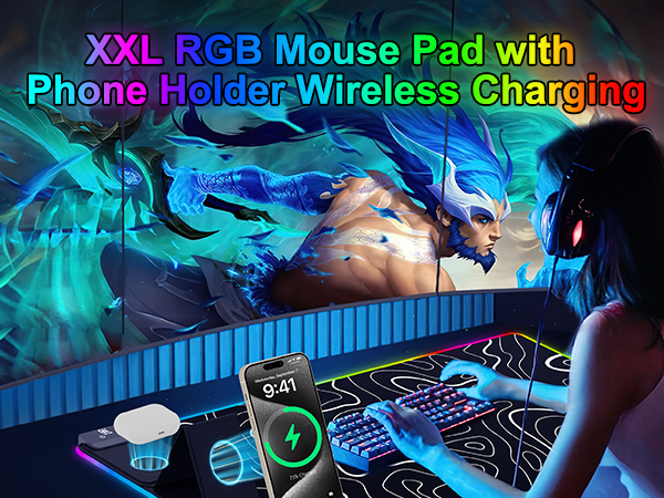 gaming mouse pad for desk