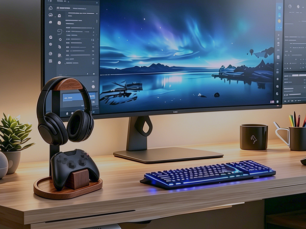headphone controller stand