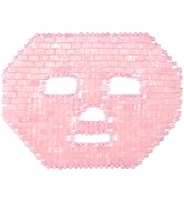 ideayard Rose Quartz Mask|100% All Natural Jade Face Mask|Diminish Puffiness|Soothe Eye Fatigue|D...