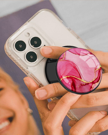 LISEVO Magnetic Phone Grip Compatible with MagSafe