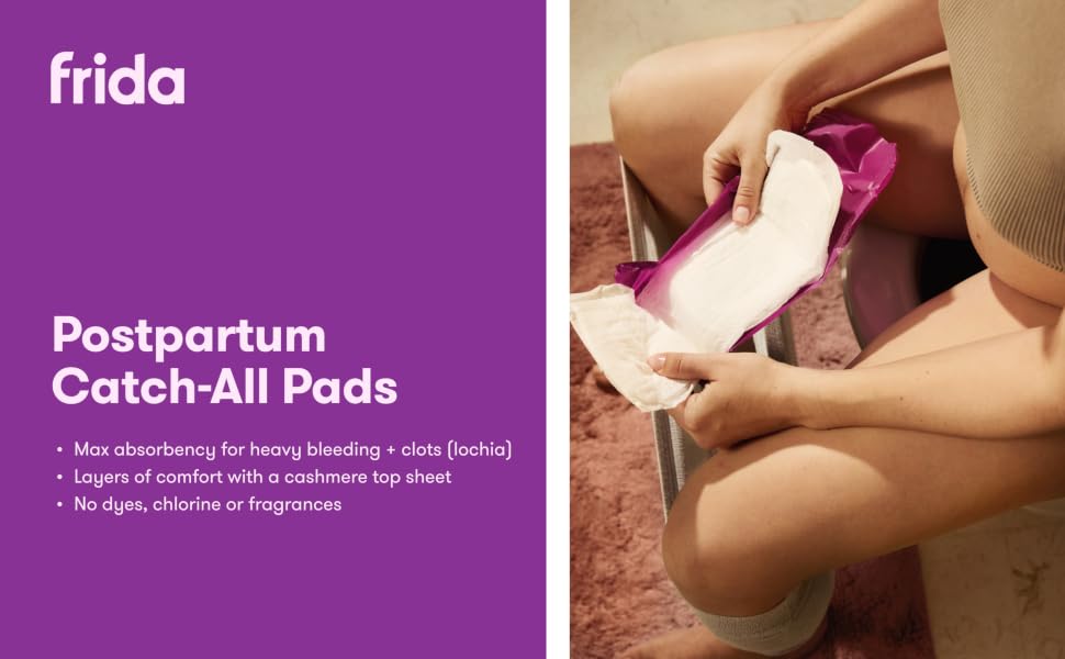 postpartum catch all pads