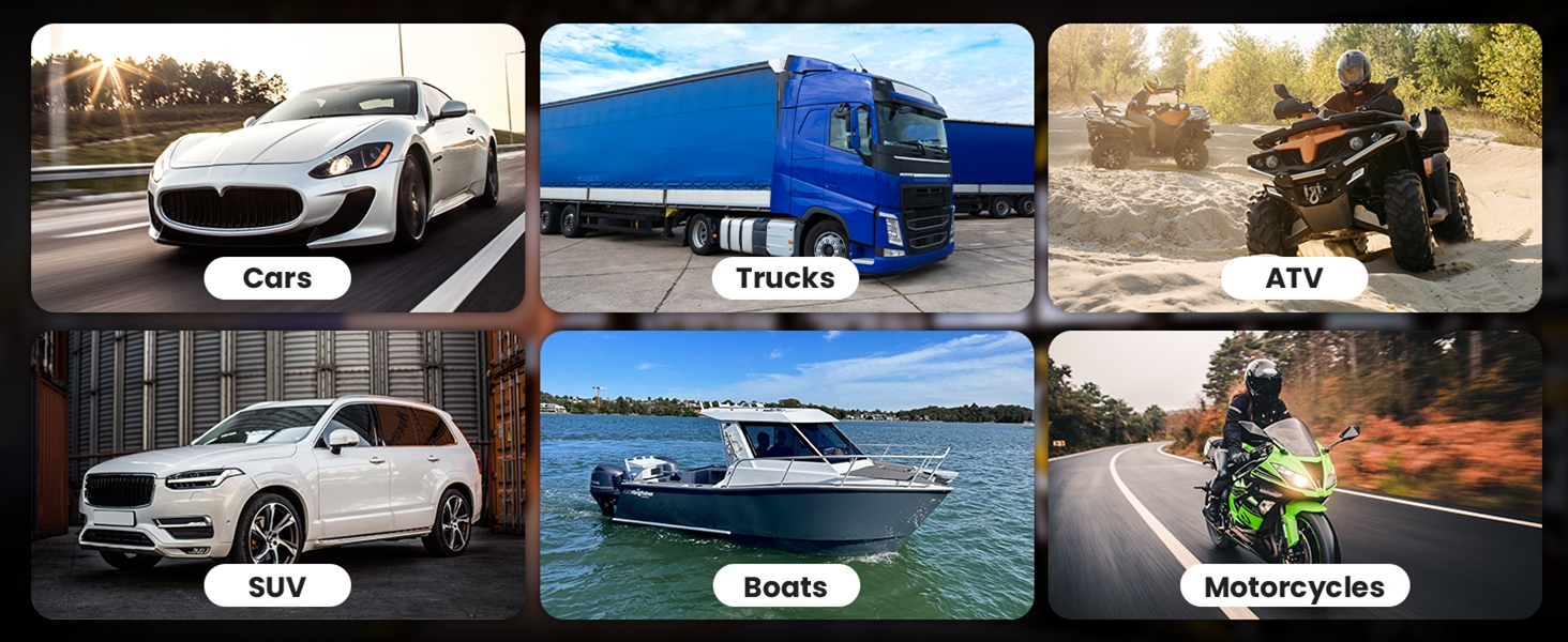 Cars Trucks ATV SUV Boats Motorcycles