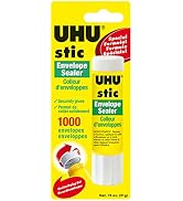 UHU Stic Envelope Sealer Glue Stick (0.74oz): No Lick, Fast-Drying Adhesive for 1,000+ Envelopes ...