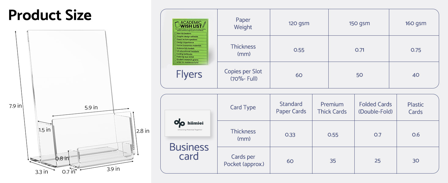 flyer display stand
