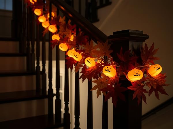 Halloween Staircase & Railing Decor