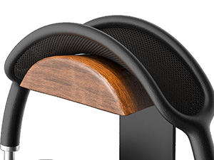 Solid Walnut Wood Headphone Stand with Controller Holder|2-in-1 Gaming Desk Organizer|for PS5