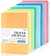 feela 8 Pack Soft Cover Journal Bulk, Notebooks College Ruled for Work, Lined Travel Journal for ...