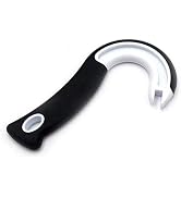 Black Easy Open Ring Pull Can Opener, Ergonomic Can Ring-Pull Helper J Shape Ring Pull Can Opener...