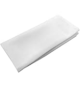 Nouvelle Legende Napkins Heavy Woven Polyester 20 X 20 in. White - 12 Pk