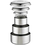 MSR Alpine 4 Stainless Steel Camping Pot Set