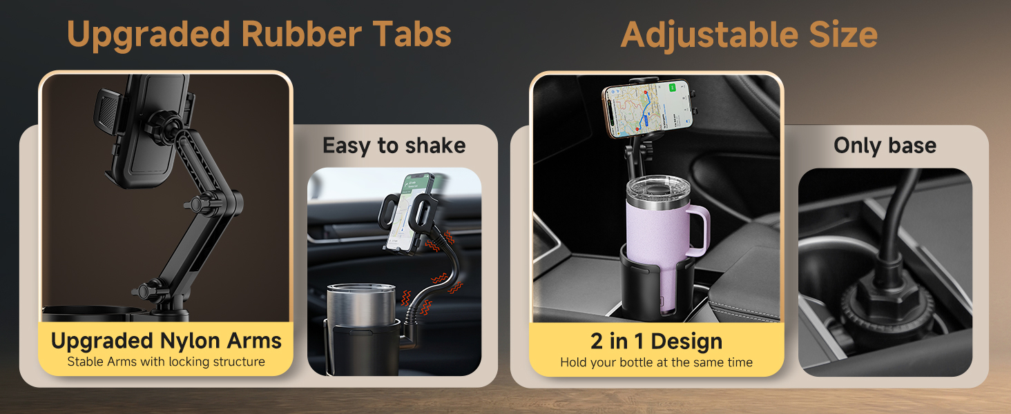 phone cup holder for car