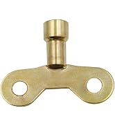 GANPUB Gold Radiator Plumbing Bleed Key for Venting Air, Solid Brass, Old Home Radiator, Wrenches...