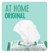 Stall Mates Wipes: Flushable Wipes, 60-Wipe Home Pack, Hypoallergenic, Unscented with Vitamin-E