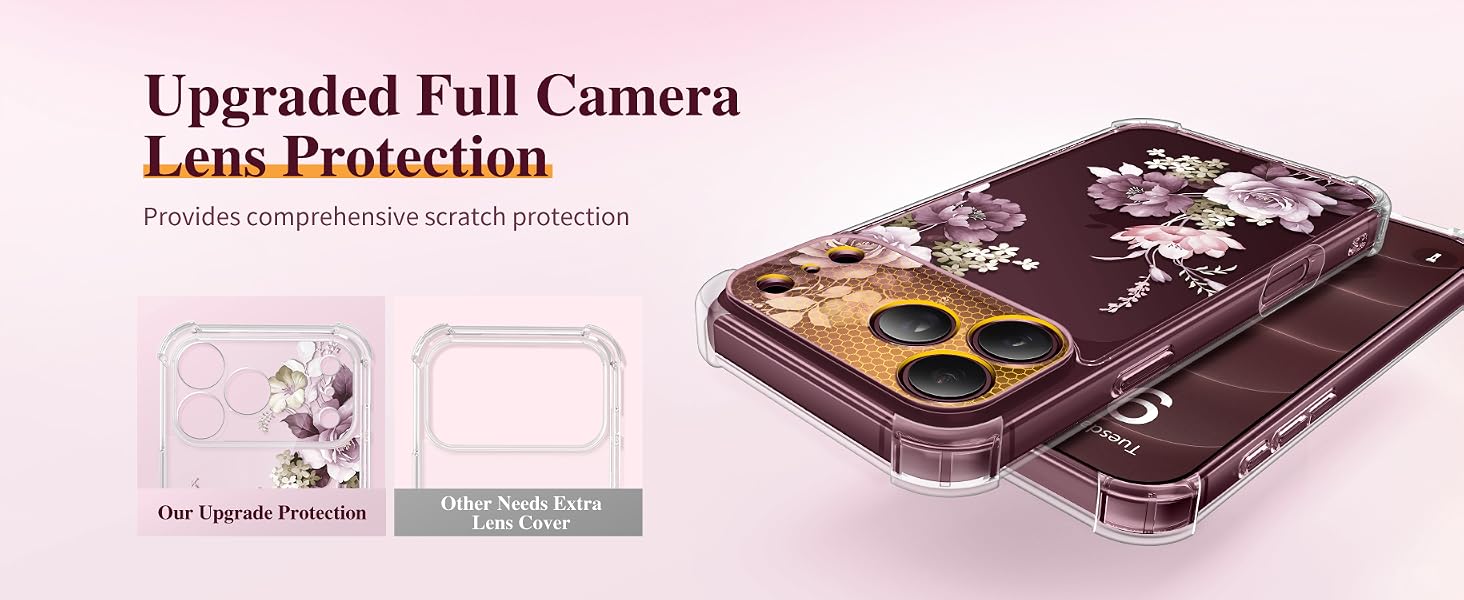 GVIEWIN Case Compatible with iPhone 18 Pro/17 Pro