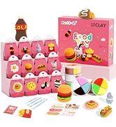 Air Dry Clay Kit - Food Toy Theme, Modeling Clay for Kids, DIY Model Magic Clay with Tools and Tu...