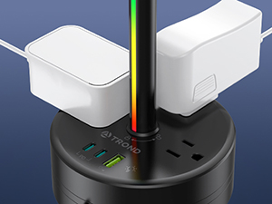 3 AC outlets