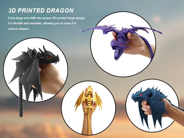 jelly cat dragon 3d printed animals 3d printed shark dragon plushies
