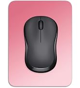 Dapesuom Small Mouse Pad, 6 x 8 Inch Thick Rubber Premium-Textured Non-Slip Portable & Washable M...