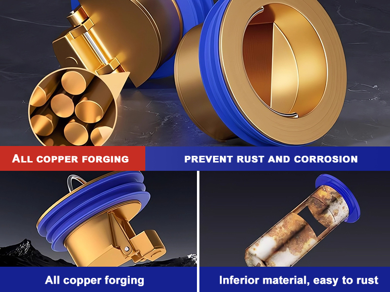 floor drain backflow preventer