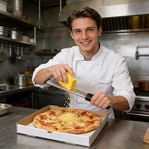 Achieve fine, fluffy shreds for pasta, pizza, and salads.