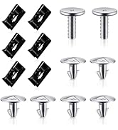 WZP 14PCS Lower Engine Cover Pin Screws, Radiator Support, Radiator Engine Access Cover Pin Clip,...