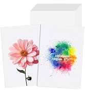 Oleitodh 5" x 7" Cardstock Paper 100 Sheets White Cardstock, 92lb/250gsm Thick Paper Card Stock W...