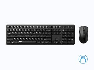 Wireless Keyboard and Mouse Combo