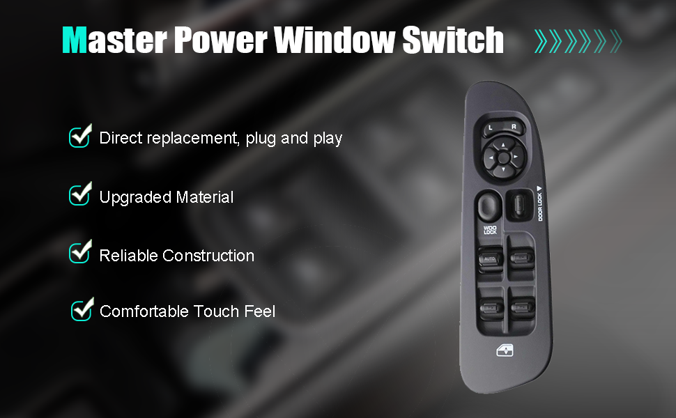 Power window switch