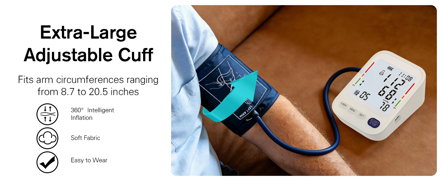 Extra-Large Adjustable Cuff