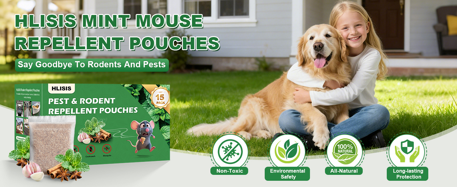 Mouse Repellent Pouches
